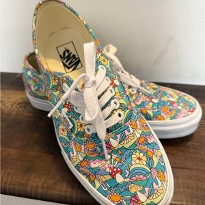 Vans Multicolor Floral Canvas Shoes